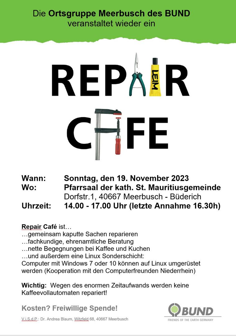 Repair-Café 19.11.2023